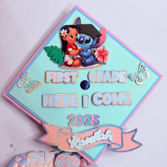Custom Graduation Cap Topper: Personalized Cardstock Decor